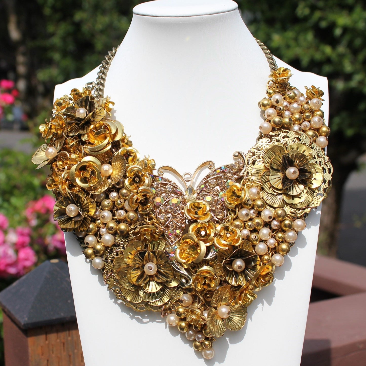 The Butterfly Empress: Neckstravaganza Statement Necklace