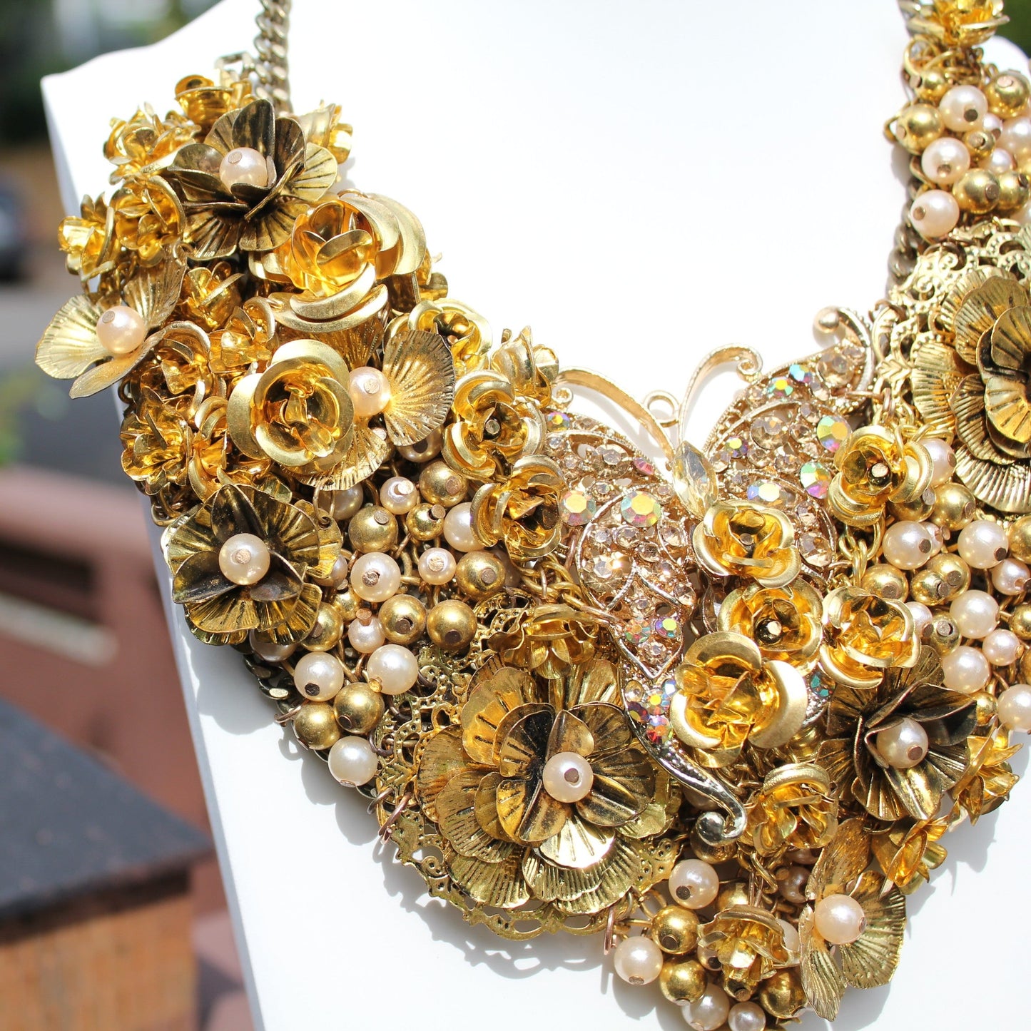 The Butterfly Empress: Neckstravaganza Statement Necklace