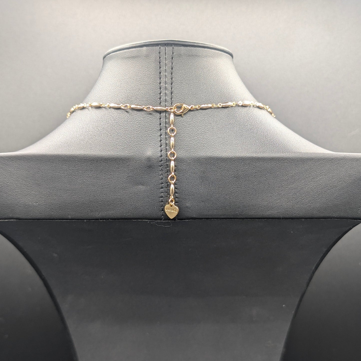 Shellbound: Chain Wrapped Seashell Pendant Necklace