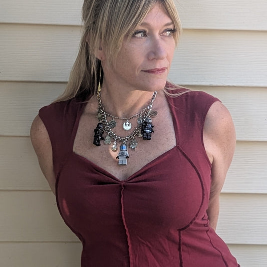 The Charm Awakens: Star Wars Themed Statement Necklace