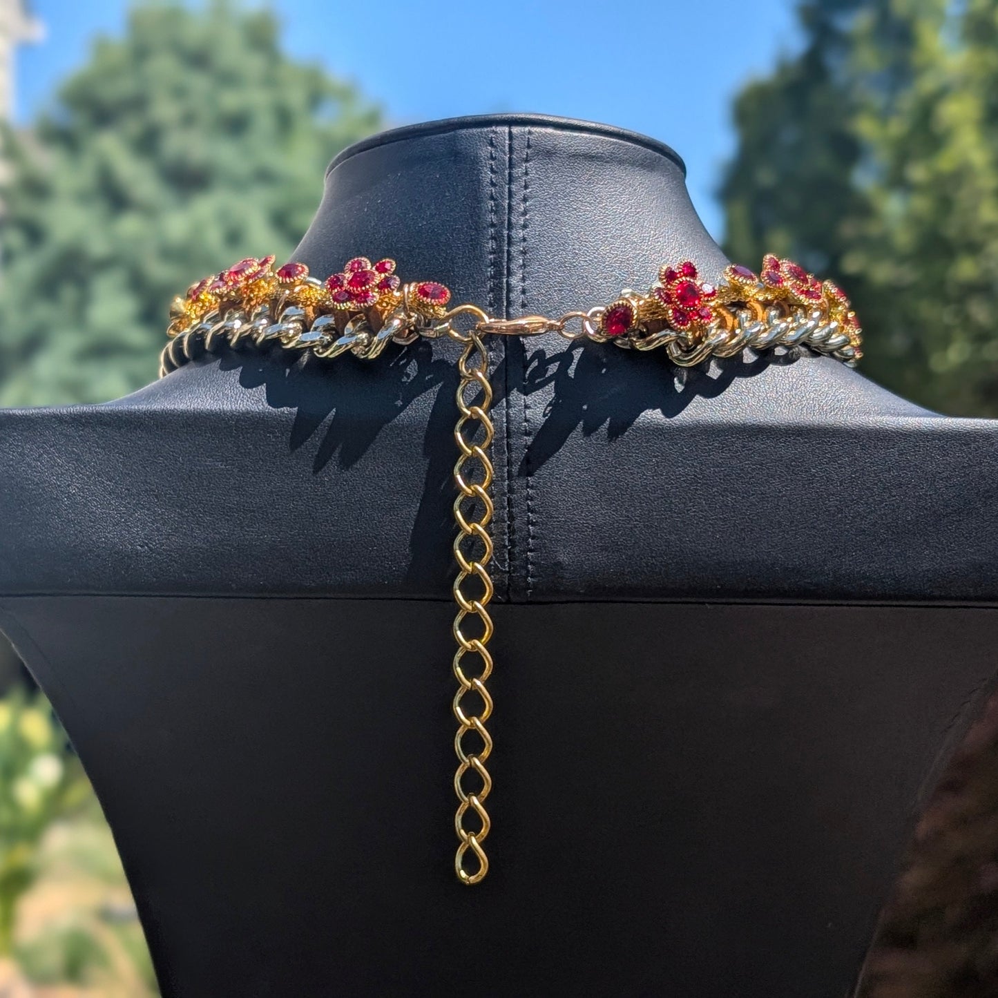 Fireborn Talisman: Hand Crafted Statement Necklace