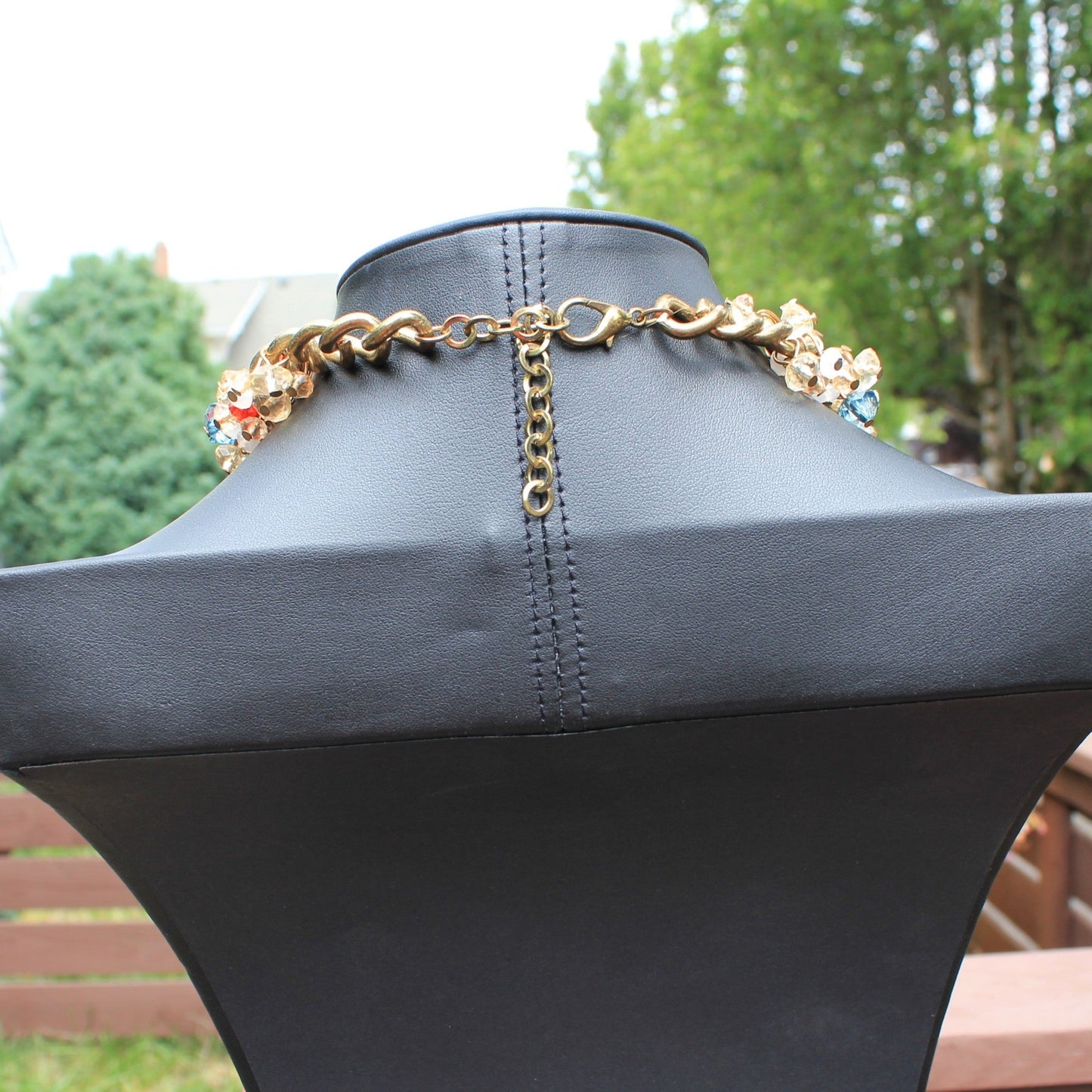 Glam Bam Thank You Ma’am: Blingy Sexy Yet Still Classy Charm Necklace
