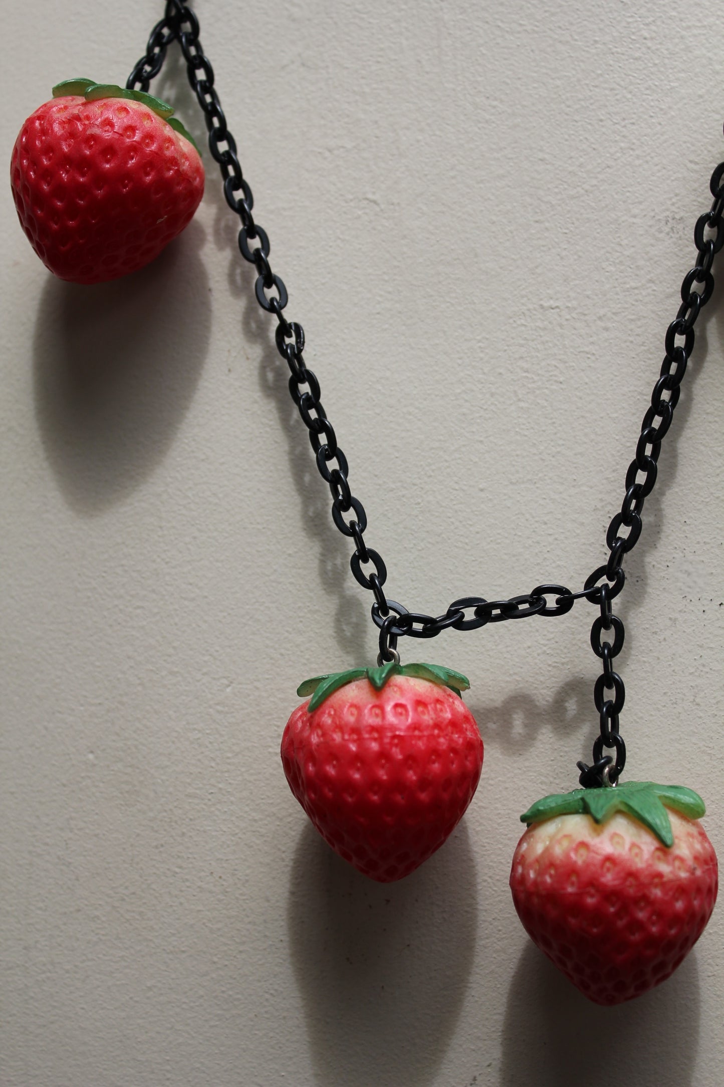 Berry Danglin’ Novelty Chain Necklace