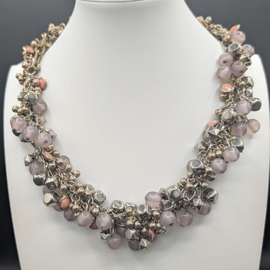 Sweet Serenade: Elegant Bauble Statement Necklace