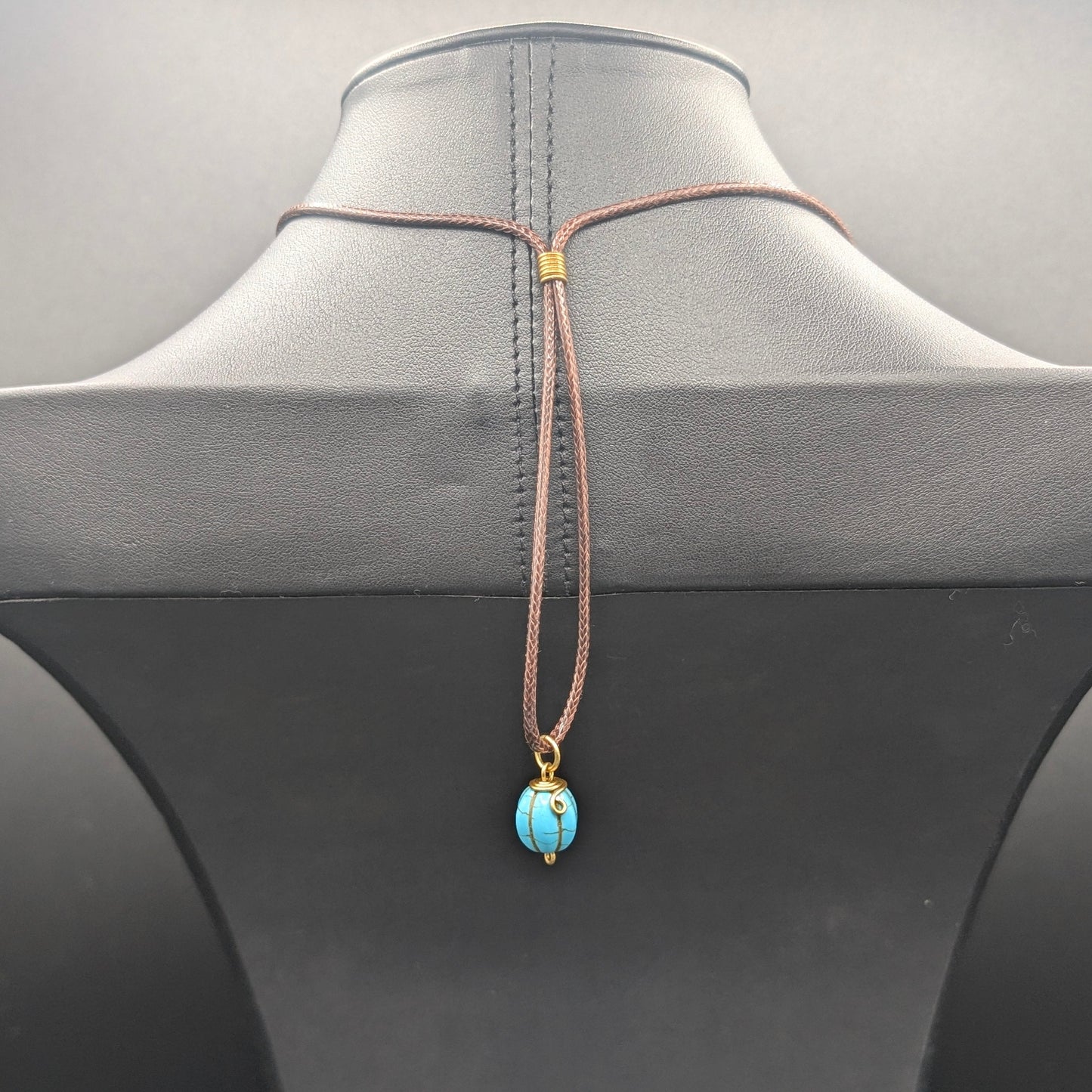 Handwoven Hoot: Handmade Brass Owl Necklace with Thai Macrame Colorful Knitted Rope Accents