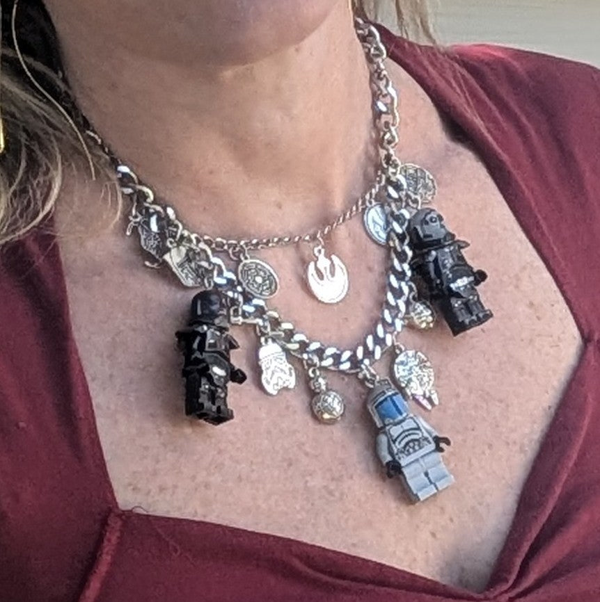 The Charm Awakens: Star Wars Themed Statement Necklace