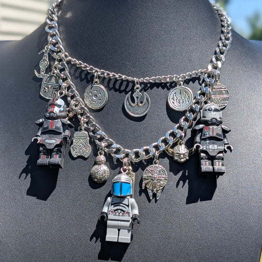 The Charm Awakens: Star Wars Themed Statement Necklace